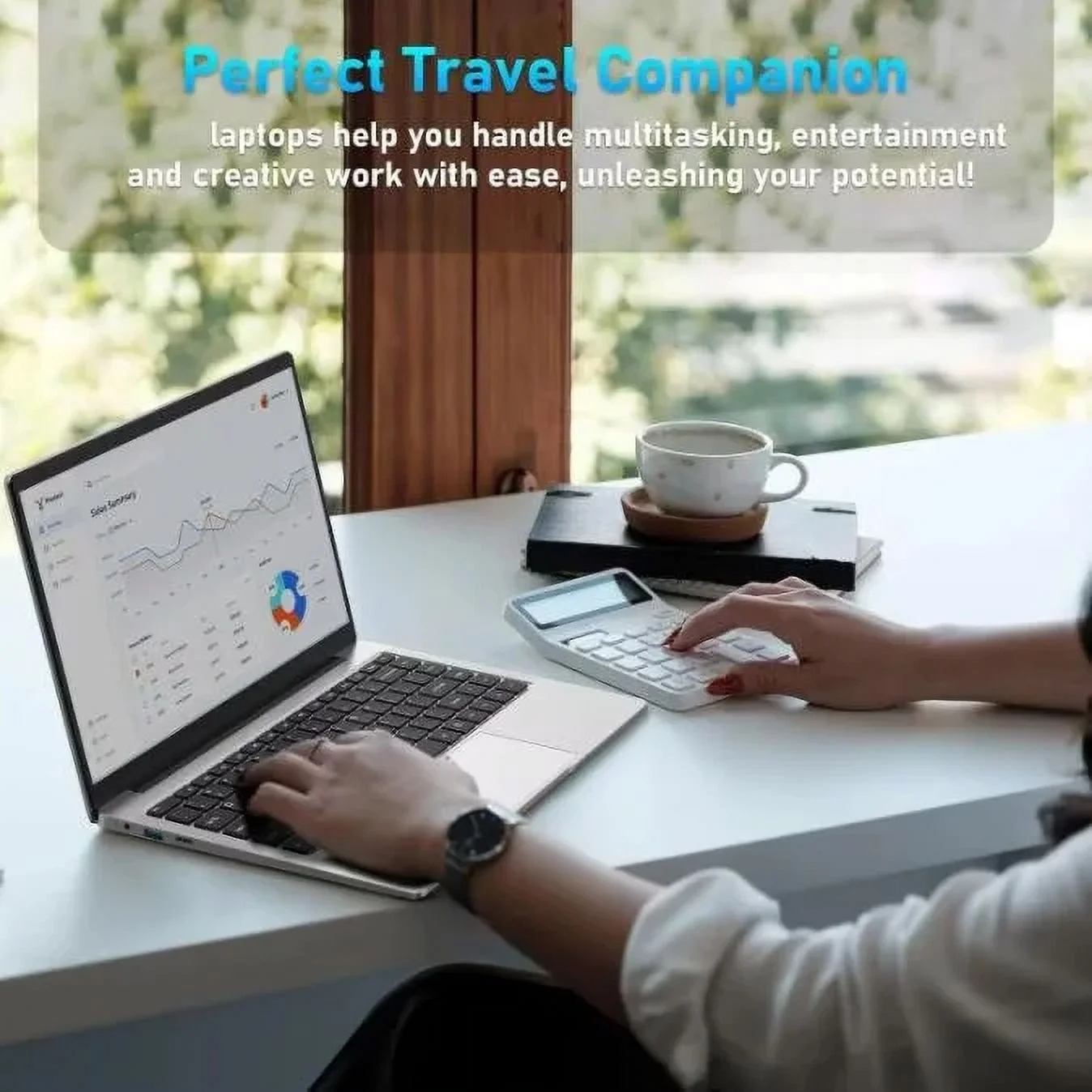 14.1" Business Laptop Computer Windows 11 Pro Office 2024 Laptops 6GB RAM 512GB SSD 2.6Ghz Privacy camera Intel Celeron N4000 Processor WiFi 5 BT4.2 Suitable for work Student Laptop - Image 3