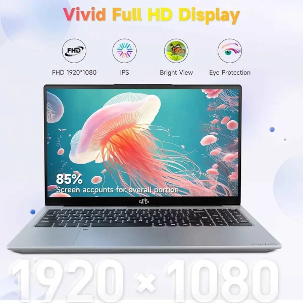 2025 Newest 17.3 inch Business Laptop 16GB RAM 1TB SSD Intel 6 Cores i3-1215U(Up to 4.40 GHz)IPS FHD Business-Laptop Backlit Keyboard,WiFi 6 BT5.2, 65W Type-C,Fingerprint Windows 11 computer - Image 4