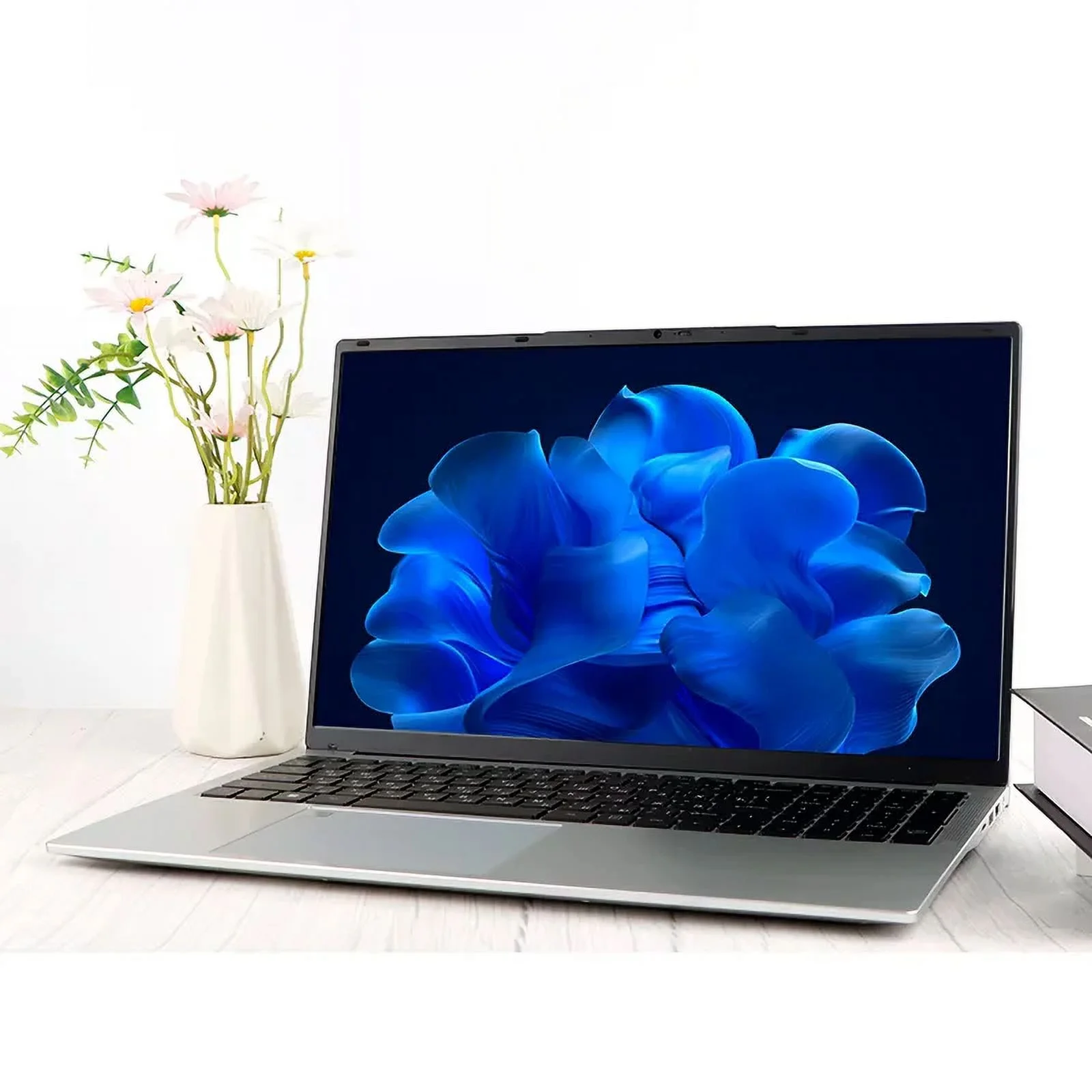 17.3" Business Laptop Windows 11 Pro Office 2024 Conference camera Type-C interface Backlit Keyboard Intel N5095 16GB RAM 1TB SSD Support Fingerprint BT 5.0 - Image 4