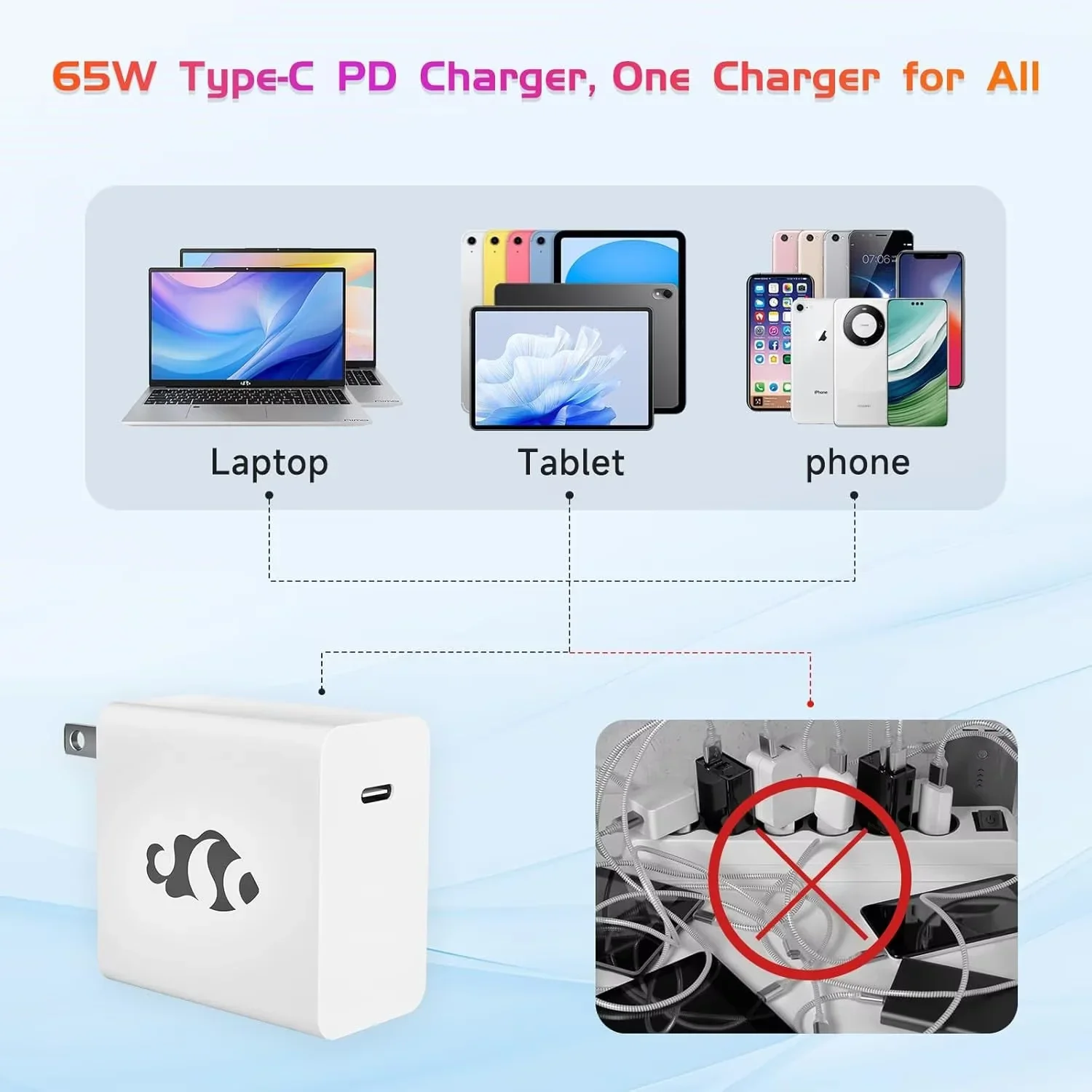 17.3" IPS FHD Laptop, Intel 6 Cores i3-1215U 8GB RAM 256GB SSD (Beat Ryzen 5 7520U, Up to 4.4GHz) Computer with 65W GaN Type C Backlit Keyboard Fingerprint, for Home Student and Business Silver - Image 5