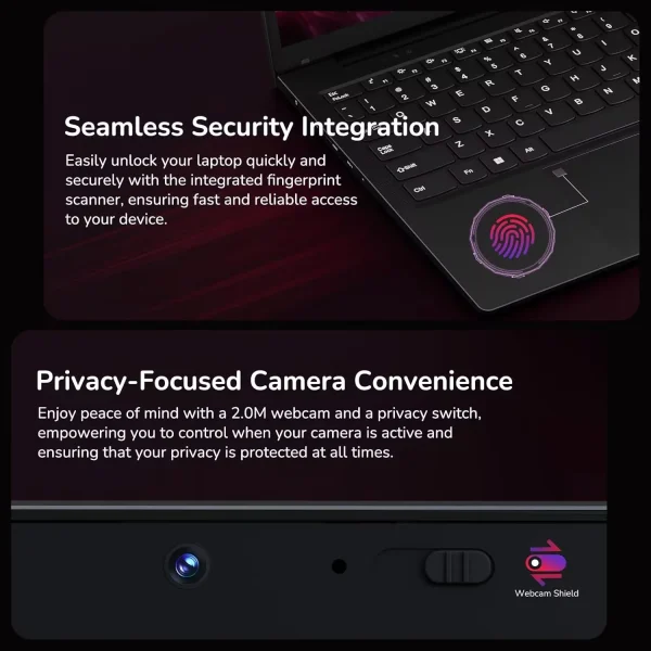 15.6" IPS FHD 2025 Gaming Laptop Computer 8 Cores AMD Ryzen 7 6800H (Up to 4.7GHz) 32GB DDR5 RAM 1TB SSD AMD Radeon 680M GPU-Computer 100W Type-C Backlit Keyboard Fingerprint - Image 7