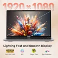 15.6 Business-gaming-Laptop 6-Cores AMD Ryzen 5 6600H 660M 6nm GPU 32GB DDR5 1TB SSD(Beat i5-12450H up to 4.5GHz)100W Type-C FHD IPS Laptop-Computer with Fingerprint Backlit Keyboard WiFi5 Win11 - Image 2