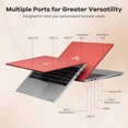 15.6 Business-gaming-Laptop 6-Cores AMD Ryzen 5 6600H 660M 6nm GPU 32GB DDR5 1TB SSD(Beat i5-12450H up to 4.5GHz)100W Type-C FHD IPS Laptop-Computer with Fingerprint Backlit Keyboard WiFi5 Win11 - Image 6