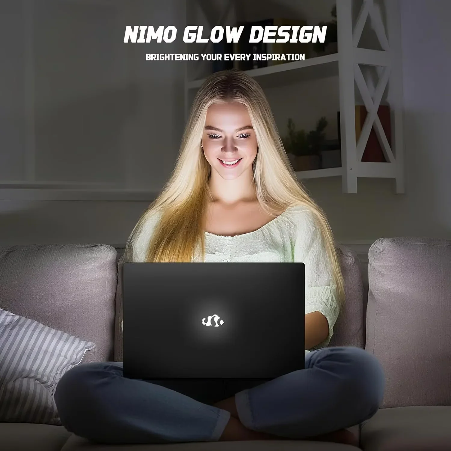 15.6" Student-Laptop, 13th Gen Intel N150,8GB RAM 512GB SSD(Beat to i3-1115G4, Up to 3.6GHz), Backlit Keyboard Fingerprint FHD Computer Wi-Fi 6 BT5.2 65W Type-C - Image 8
