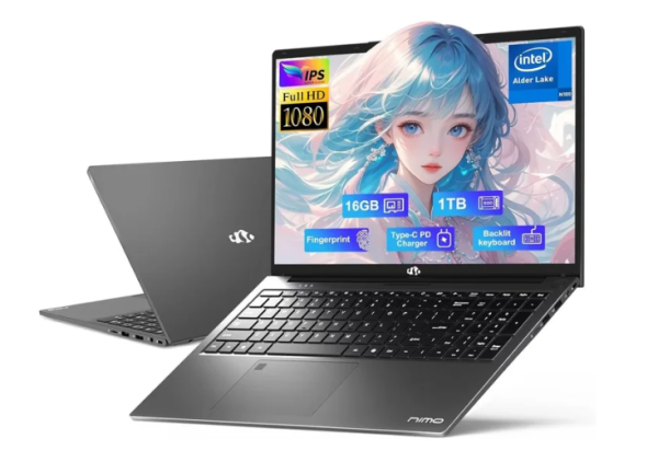 17.3" IPS FHD-Student-Laptop- 16GB RAM 1TB SSD, Intel Pentium 4 Cores N100(Beat i3-1115G4, Up to 3.4GHz) Computer with 65W Type-C 2 Years Warranty Fingerprint Backlit Keyboard Wi-Fi 6 BT5.2