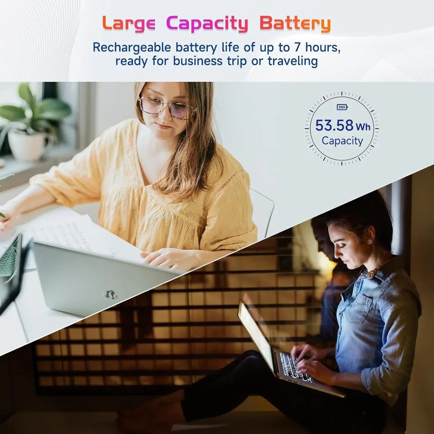 17.3" IPS FHD-Business-Laptop Intel 6 Core i3-1215U 32GB RAM 1TB SSD (Beat i5-1135G7 Up to 4.4GHz) Computer with 65W Type C Fingerprint Backlit Keyboard Wi-Fi 6 Numpad Win 11 - Image 5