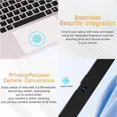 2025 Newest Laptop, 15.6-Inch FHD Display Laptop with Intel Quad Core-12th N100(Up to 3.4GHz), 16GB RAM 1TB ROM Business Laptop Computer, Fingerprint, Type C, Windows 11 Home(pink) - Image 6